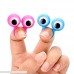 Frienda 30 Pieces Eye Finger Puppets Eye On Rings Googly Eyeball Ring Party Favor Toys for Kids 5 Colors Small Size Small Size B07BHKP5XR